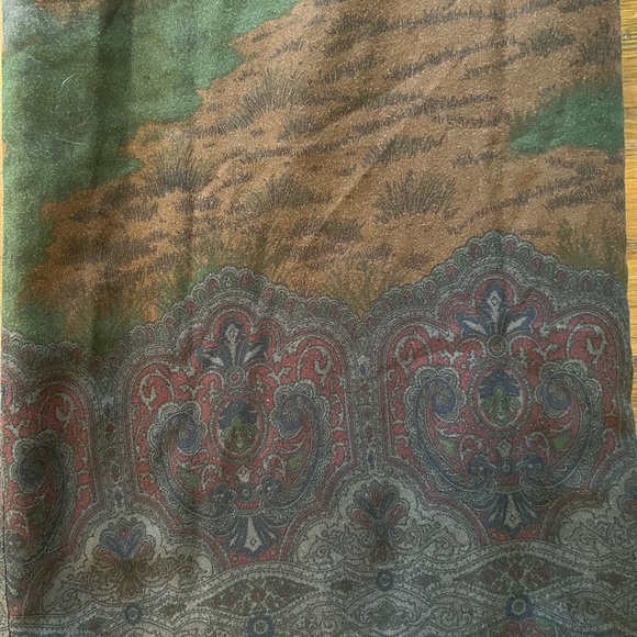 Vintage Ralph Lauren Equestrian Wool Wrap Midi Skirt - Picture 4 of 6